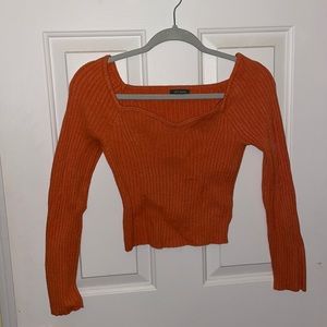 Orange Sweater